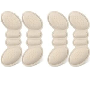 GuardInsoles Heel Pads Heel Grips Heel Set of 6 pieces Nude Color